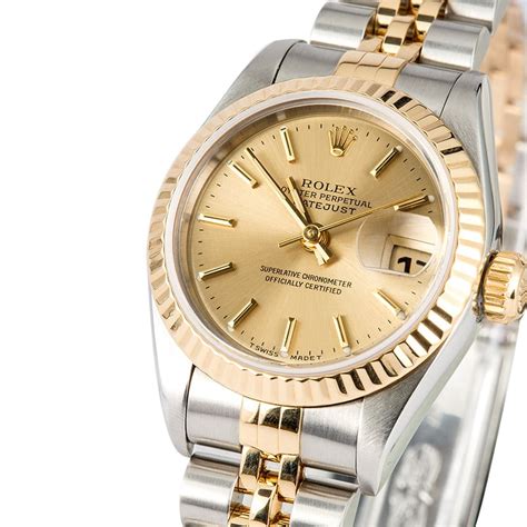 rolex oyster perpetual two tone ladies|Rolex Oyster Perpetual cena.